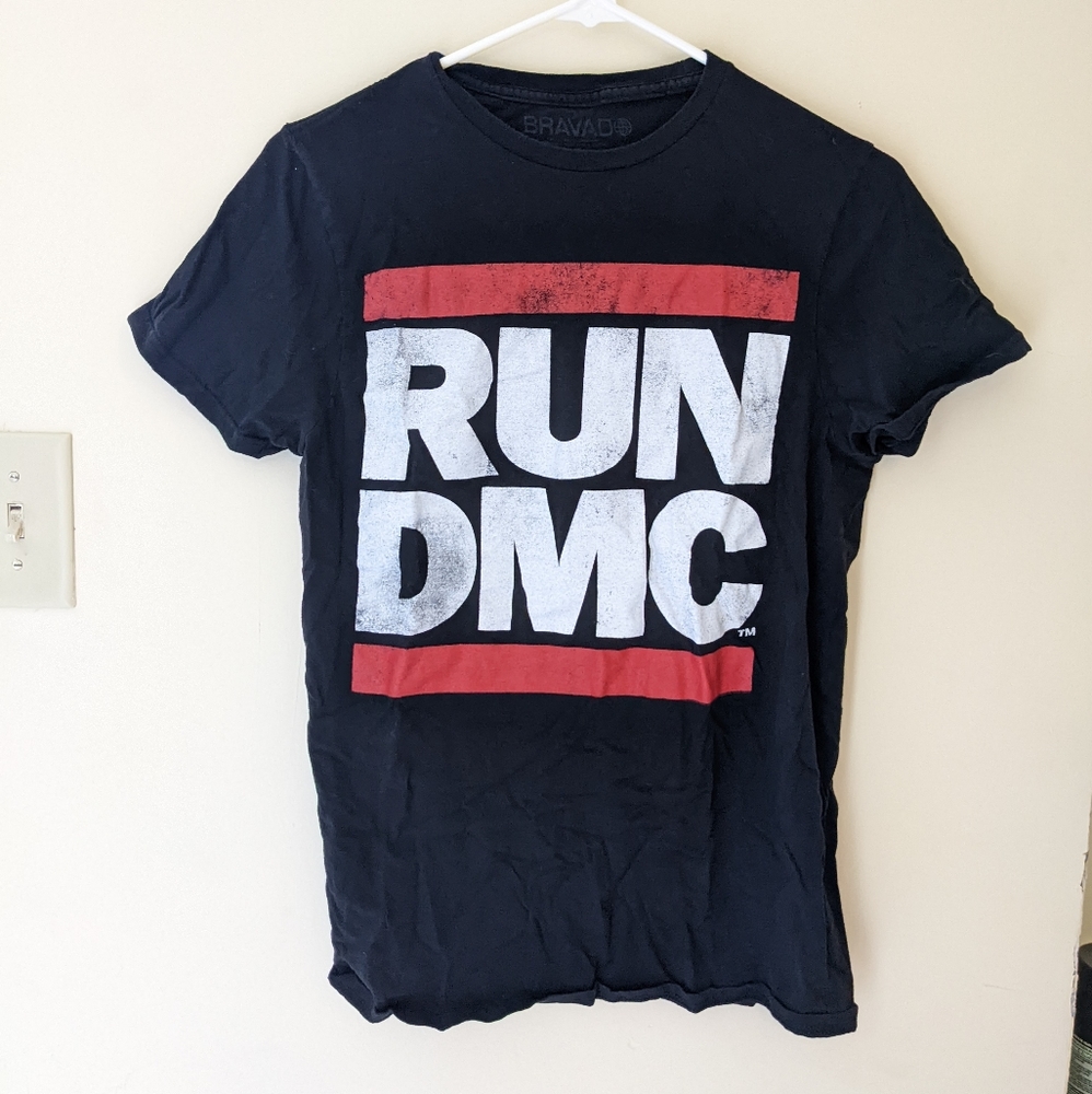 Black Run DMC graphic tee